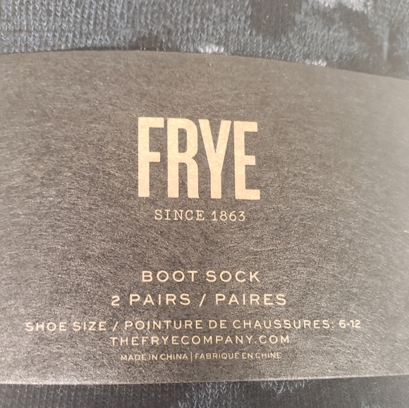 NWT Men's FRYE Camo 2 Pairs Boot Socks - Picture 4 of 5